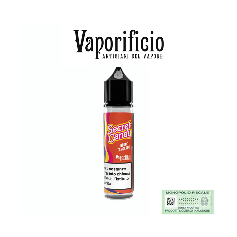 VAPORIFICIO SHOT SECRET CANDY BLOOD TANGERINE 20 ML