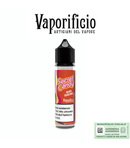 VAPORIFICIO SHOT SECRET CANDY BLOOD TANGERINE 20 ML