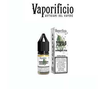 VAPORIFICIO LIQUIDO PRONTO SINGLE LEAF AMERICAN 10 ML