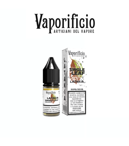 VAPORIFICIO LIQUIDO PRONTO SINGLE LEAF LATAKIA 10 ML