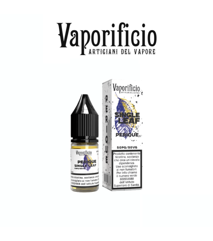VAPORIFICIO LIQUIDO PRONTO SINGLE LEAF PERIQUE 10 ML