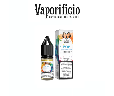 VAPORIFICIO LIQUIDO PRONTO V BY BLACK NOTE POP ENGLISH BLEND 10 ML