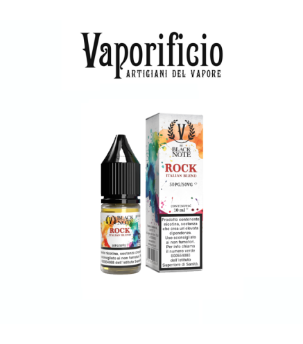 VAPORIFICIO LIQUIDO PRONTO V BY BLACK NOTE ROCK ITALIAN BLEND 10 ML