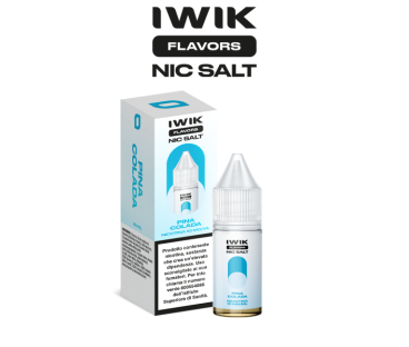 IWIK FLAVORS NIC SALT LIQUIDO PRONTO PINA COLADA 10 ML