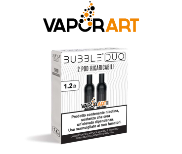VAPORART CARTUCCE DI RICAMBIO BUBBLE DUO 1.2 OHM (2PZ)