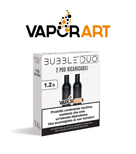 VAPORART CARTUCCE DI RICAMBIO BUBBLE DUO 1.2 OHM (2PZ)