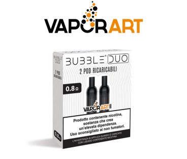 VAPORART CARTUCCE DI RICAMBIO BUBBLE DUO 0.8 OHM (2PZ)