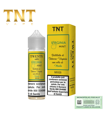 TNT VAPE MIX&VAPE TWENTY NOTES VIRGINIA MINT 20 ML