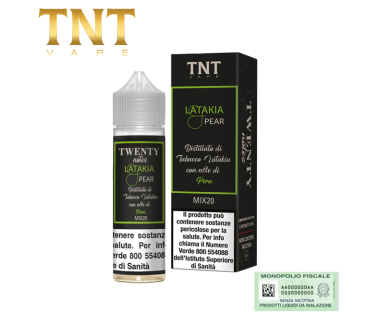 TNT VAPE MIX&VAPE TWENTY NOTES LATAKIA PEAR 20 ML