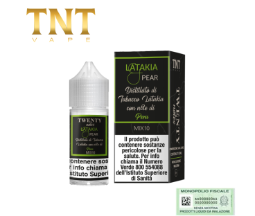 TNT VAPE MIX&VAPE 10+10 TWENTY NOTES LATAKIA PEAR 10 ML