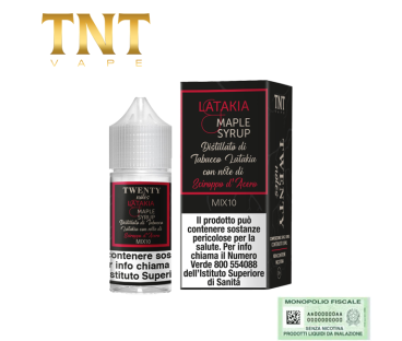 TNT VAPE MIX&VAPE 10+10 TWENTY NOTES LATAKIA MAPLE SYRUP 10 ML