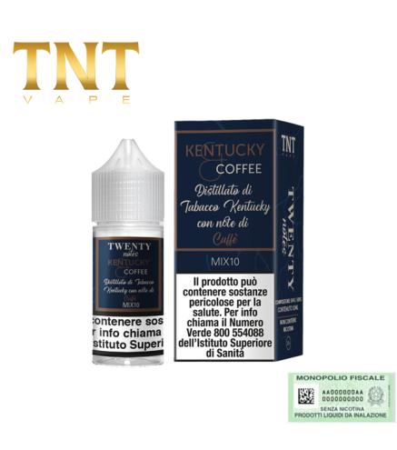 TNT VAPE MIX&VAPE 10+10 TWENTY NOTES KENTUCKY COFFEE 10 ML