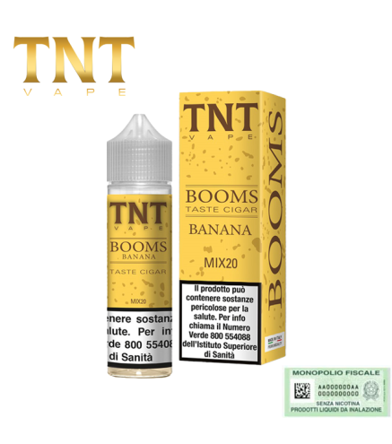 TNT VAPE MIX&VAPE BOOMS BANANA 20 ML