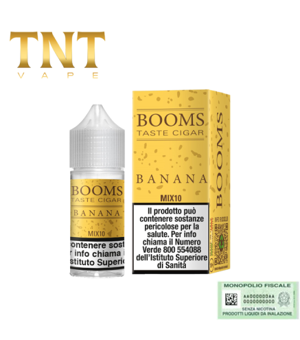 TNT VAPE MIX&VAPE 10+10 BOOMS BANANA 10 ML