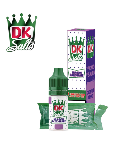 DONUT KING NIC SALT LIQUIDO PRONTO DRAGON RAZZ GRAPE 10 ML
