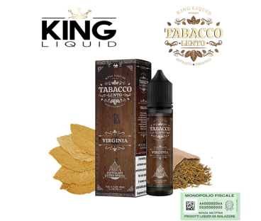KING LIQUID MIX&VAPE TABACCO LENTO VIRGINIA 20 ML