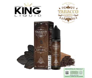 KING LIQUID MIX&VAPE TABACCO LENTO LATAKIA 20 ML