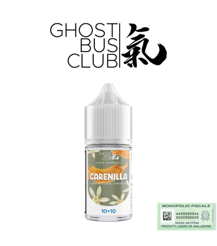 GHOST BUS CLUB MINI SHOT 10+10 CARENILLA 10 ML