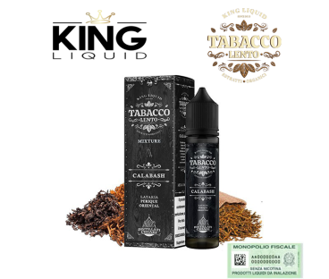 KING LIQUID MIX&VAPE TABACCO LENTO MIXTURE CALABASH 20 ML