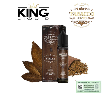 KING LIQUID MIX&VAPE TABACCO LENTO BURLEY 20 ML