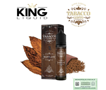 KING LIQUID MIX&VAPE TABACCO LENTO MARYLAND 20 ML