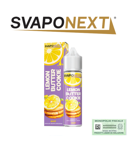 SVAPONEXT PREMIUM EDITION SHOT LEMON BUTTER COOKIE 20 ML