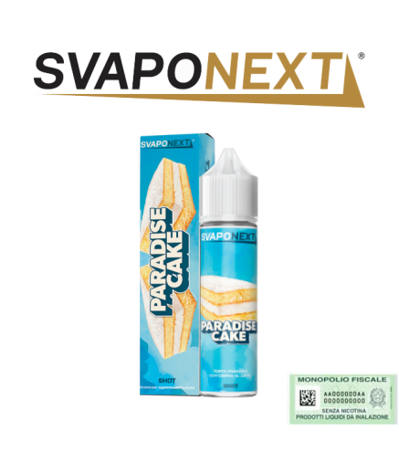 SVAPONEXT PREMIUM EDITION SHOT PARADISE CAKE 20 ML