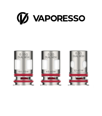 VAPORESSO COIL DI RICAMBIO GTX DUAL MESH (5PZ)