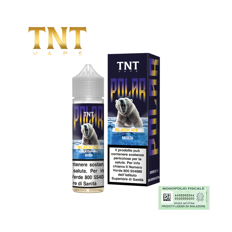 TNT VAPE MIX&VAPE POLAR BLACK ICE 20 ML
