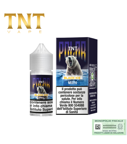 TNT VAPE MIX&VAPE 10+10 POLAR BLACK ICE 10 ML