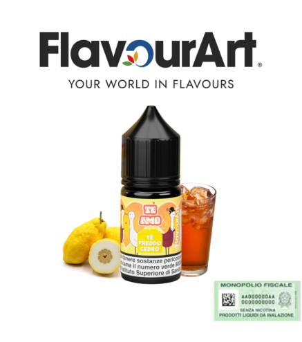 FLAVOURART MINI SHOT 10+10 TE AMO TE FREDDO CEDRO 10 ML