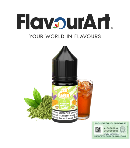 FLAVOURART MINI SHOT 10+10 TE AMO TE FREDDO MATCHA LATTE 10 ML