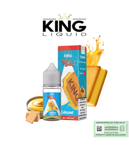 KING LIQUID MIX&VAPE 10+10 TALE & QUALE GOLOSONE 10 ML