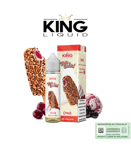 KING LIQUID MIX&VAPE TALE & QUALE CROCK 20 ML