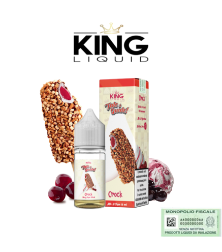 KING LIQUID MIX&VAPE 10+10 TALE & QUALE CROCK 10 ML