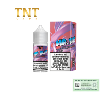 TNT VAPE MIX&VAPE 10+10 FRUITY MR. BLUE 10 ML