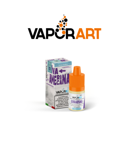 VAPORART LIQUIDO PRONTO NICSALT VAPORICE UVA AMERICANA 10 ML