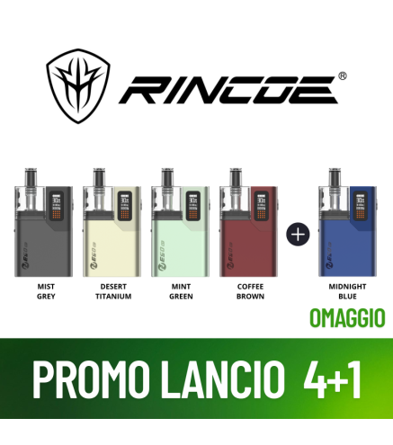BUNDLE RINCOE POD MOD NESO ET PACK 4+1 OMAGGIO