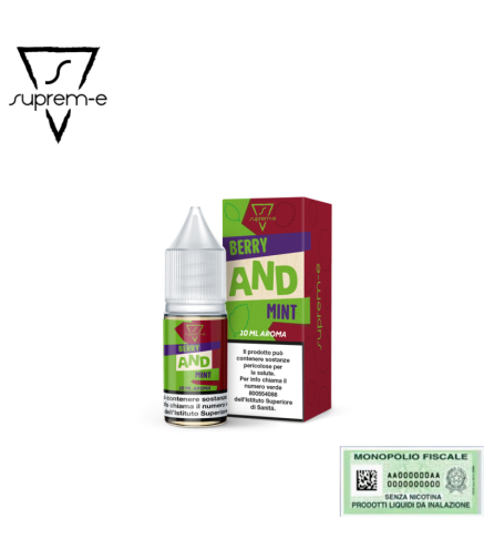 SUPREM-E AROMA CONCENTRATO BERRY AND MINT 10 ML