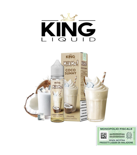 KING LIQUID MIX&VAPE MILK ME! COCO SUNNY 20 ML