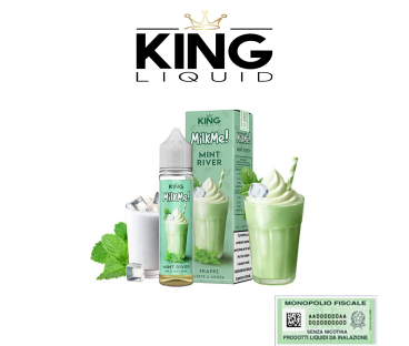 KING LIQUID MIX&VAPE MILK ME! MINT RIVER 20 ML