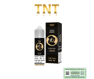 TNT VAPE MIX&VAPE ORO NERO CORTO AMARO 20 ML