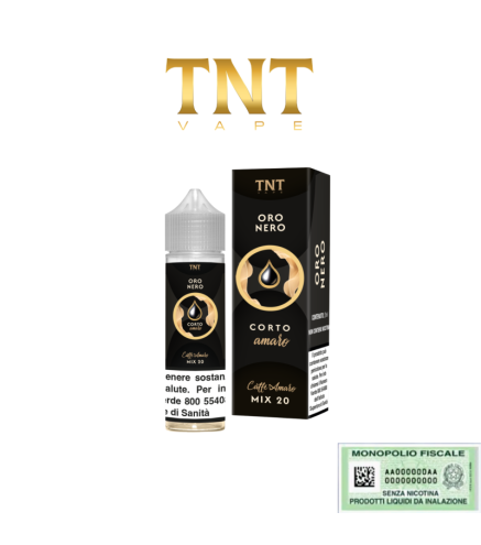 TNT VAPE MIX&VAPE ORO NERO CORTO AMARO 20 ML