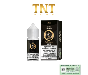 TNT VAPE MIX&VAPE 10+10 ORO NERO CORTO AMARO 10 ML