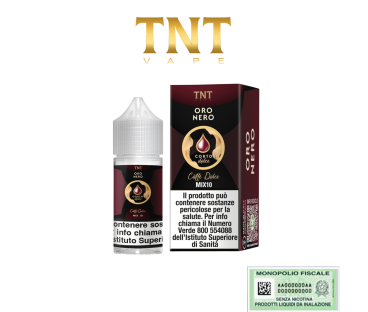 TNT VAPE MIX&VAPE 10+10 ORO NERO CORTO DOLCE 10 ML