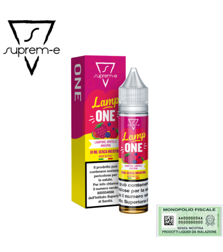 SUPREM-E MINI SHOT 10+10 LAMPONE 10 ML