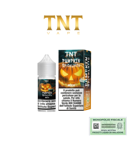 TNT VAPE MIX&VAPE 10+10 PUMPKIN SPICE LATTE 10 ML
