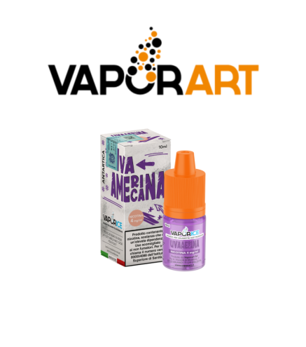 VAPORART LIQUIDO PRONTO VAPORICE UVA AMERICANA 10 ML