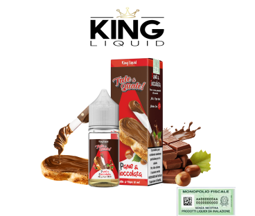 KING LIQUID MIX&VAPE 10+10 TALE & QUALE PANE E CIOCCOLATA 10 ML