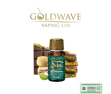 GOLDWAVE AROMA CONCENTRATO DUBAI CHOCOLATE THE ORIGINAL 10 ML